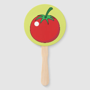 Red Tomato Hand Fan