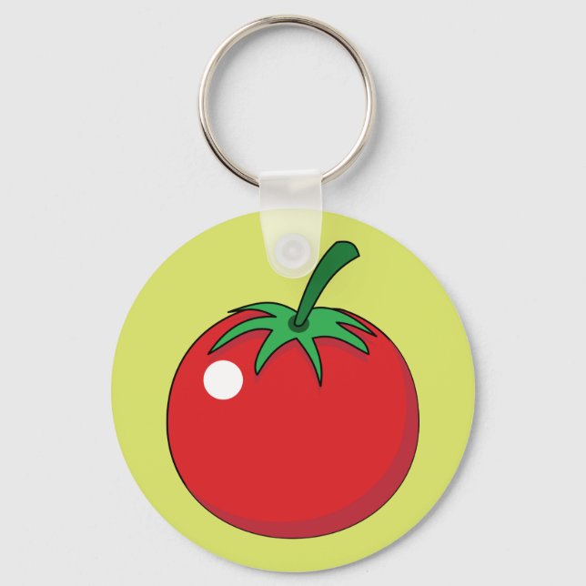 Red Tomato Key Ring (Front)