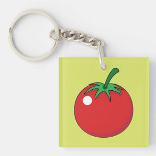 Red Tomato Key Ring