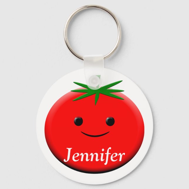 Red Tomato  Key Ring (Front)