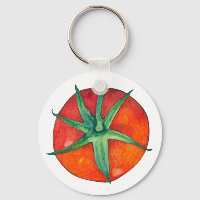 Red Tomato Keychain (Front)