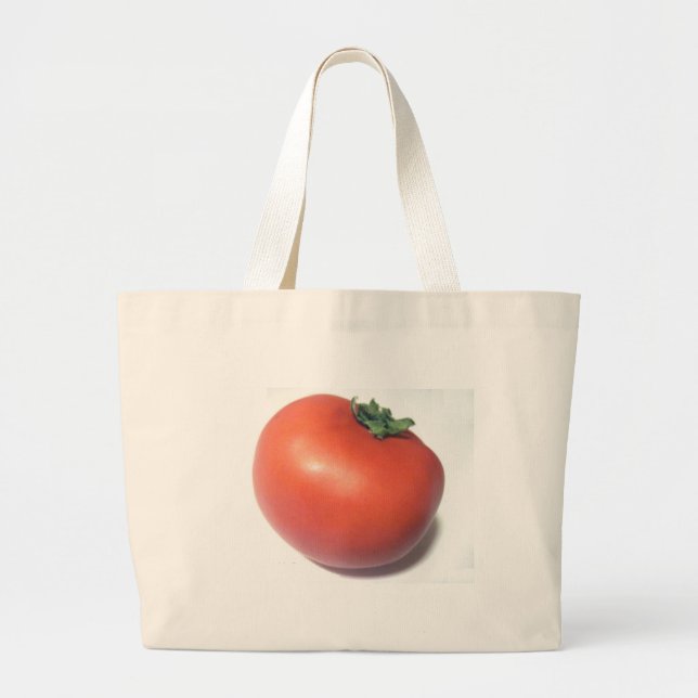 Red Tomato Large Tote Bag (Front)
