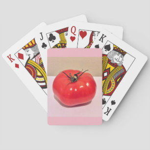 Red Tomato Pink Juicy Classic Playing Cards