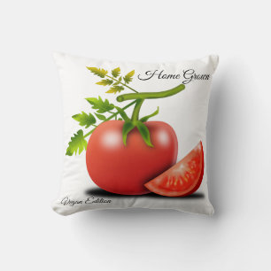 Red Tomato Vegetable Fruit Cushion