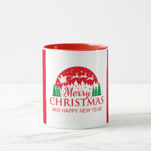 Red Top Quality Christmas MUG for Gift.