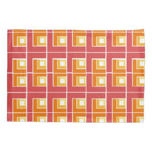 Red Topsy Turvy  Pillowcase