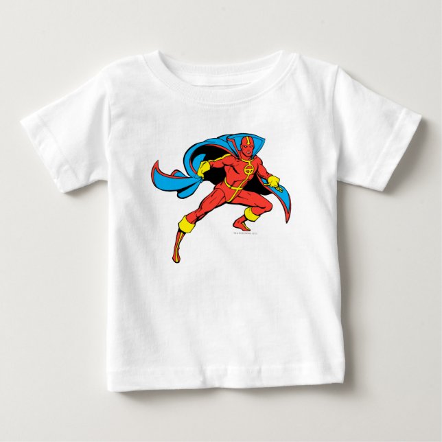 Red Tornado Cape Pose Baby T-Shirt (Front)