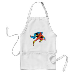 Red Tornado Cape Pose Standard Apron