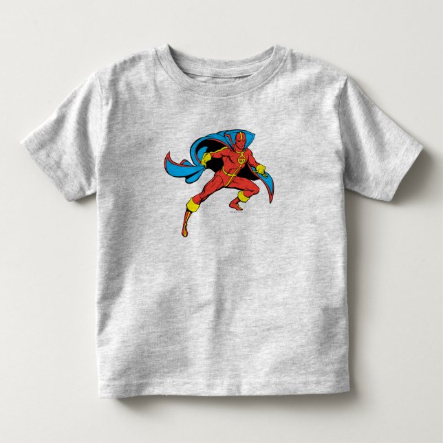 Red Tornado Cape Pose Toddler T-Shirt (Front)