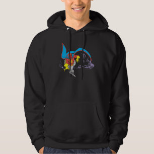 Red Tornado Emerges Hoodie