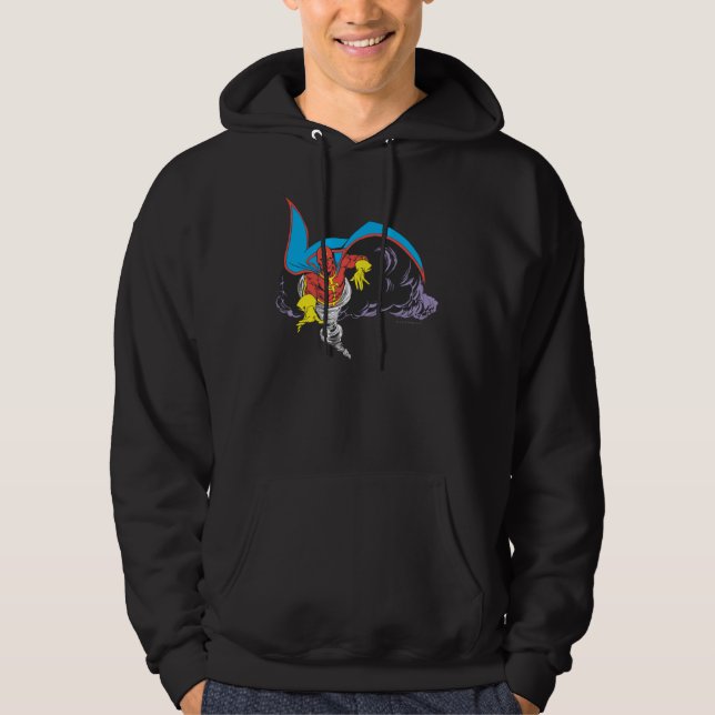 Red Tornado Emerges Hoodie (Front)