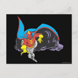 Red Tornado Emerges Postcard