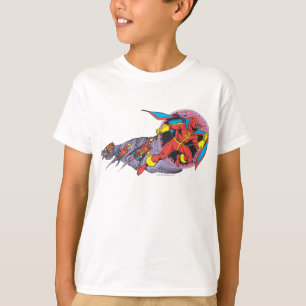 Red Tornado In Wind Motion T-Shirt