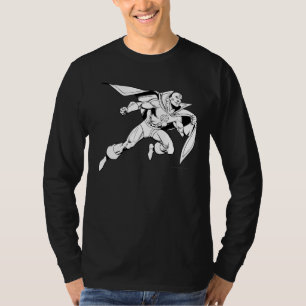 Red Tornado Outline T-Shirt