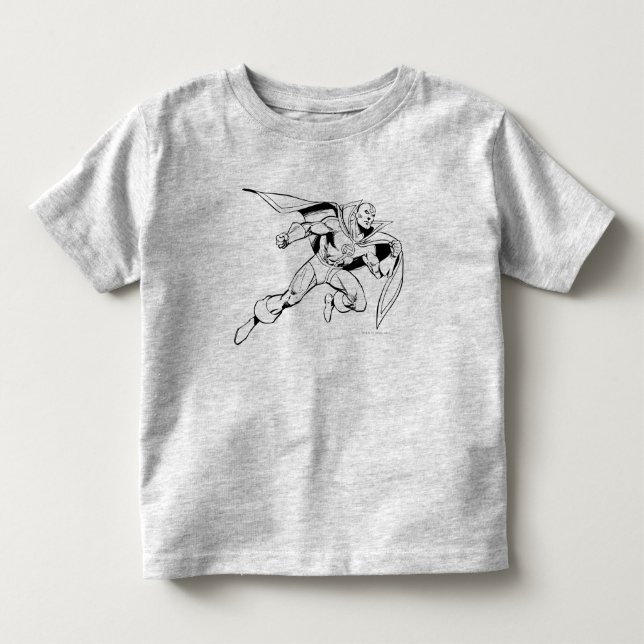 Red Tornado Outline Toddler T-Shirt (Front)