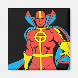 Red Tornado Pose Magnet