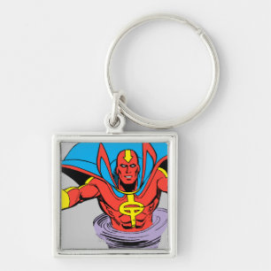 Red Tornado Twister Key Ring
