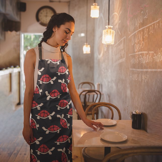 Red Tortoise Apron (Creator Uploaded)