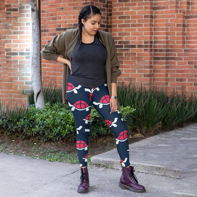 Red Tortoise Leggings (Creator Uploaded)