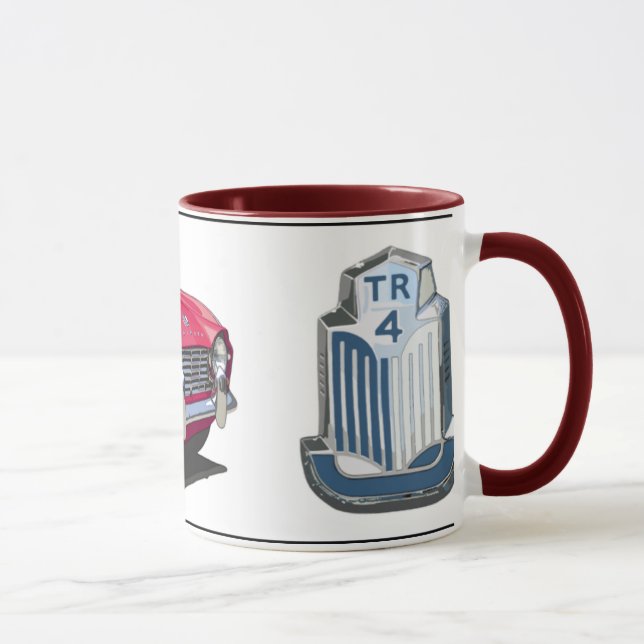 Red TR4 Mug (Right)