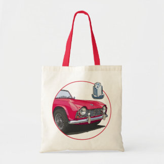 Red TR4 Tote Bag