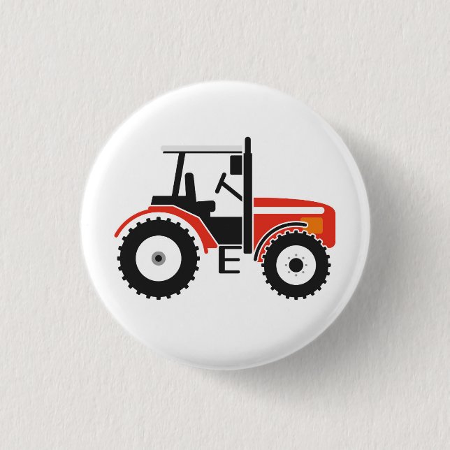 Red Tractor Badge Button (Front)