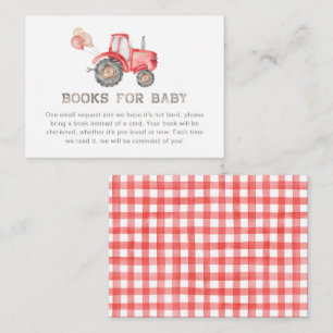 Red Tractor Books For Baby Cards