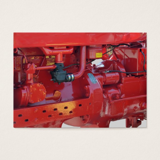 Red Tractor Engine (Front)