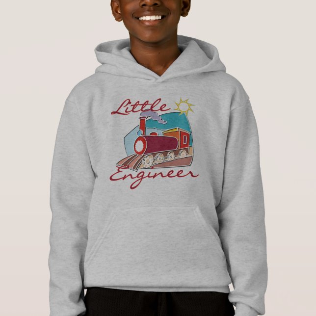 Red Train Little Engineer Tshirts and Gifts (Front)