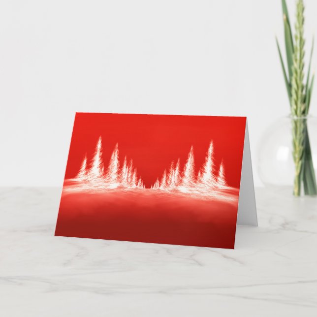 Red Trees 2025 - Christmas/Holiday Card (Front)