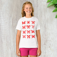 Red Tribal Butterfly Ornamental