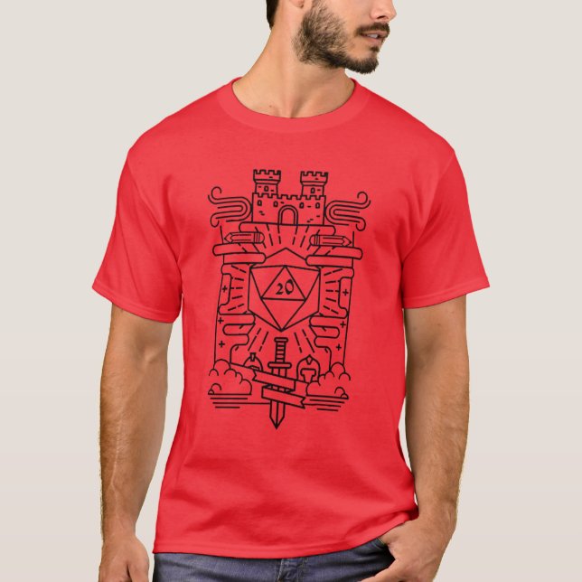 Red Triblend T-Shirt (Front)
