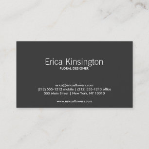 RED TROPICAL Business Card