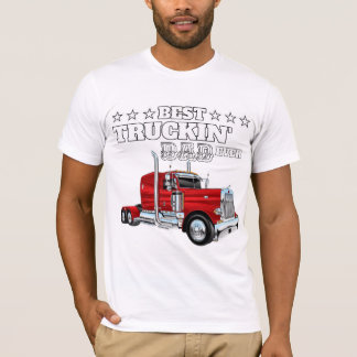 Red truck ,Best Dad T-Shirt
