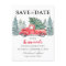 Red Truck Christmas Holiday Party Save the Date
