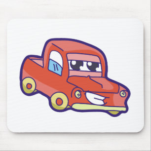 Red Truck Mouse Mat