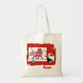 Red Truck Tote $10.95