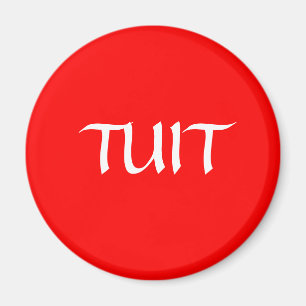 Red TUIT Magnet