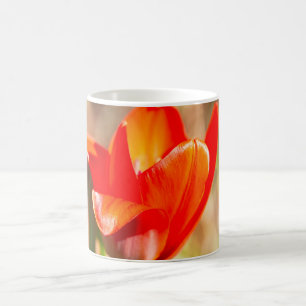 Red Tulip Blossom Coffee Mug