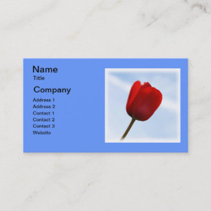 Red Tulip Business Card
