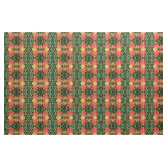 Red Tulip Fabric (Yard)