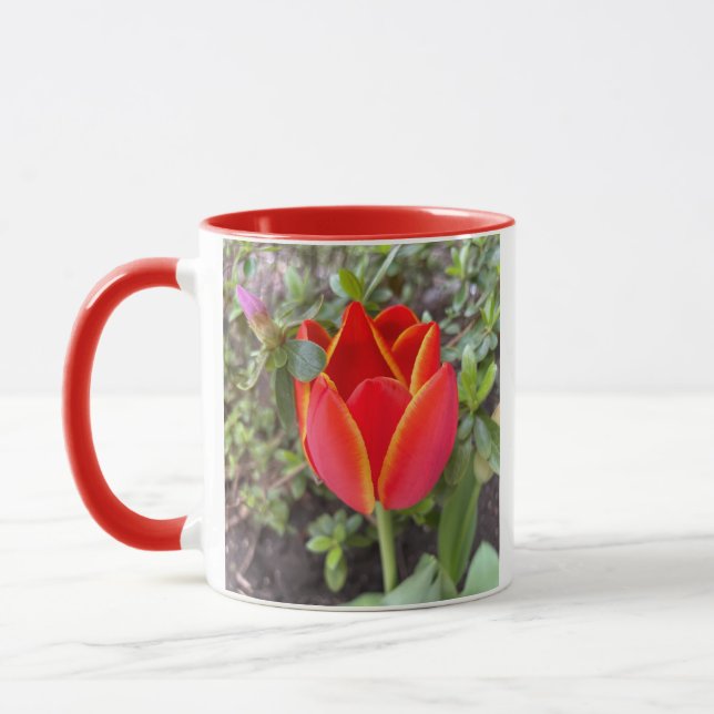 Red Tulip Mug (Left)