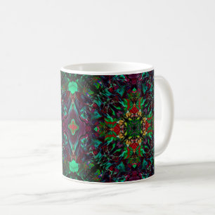 Red Tulip Square Coffee Mug
