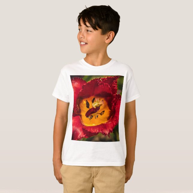 Red tulip T-Shirt (Front Full)