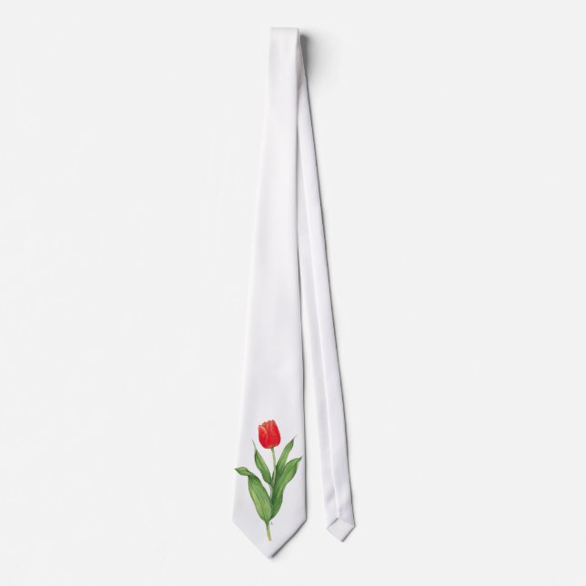 Red Tulip Tie (Front)