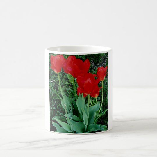 Red Tulips Coffee Mug