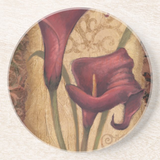 Red Tulips I Coaster (Front)