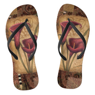 Red Tulips I Flip Flops