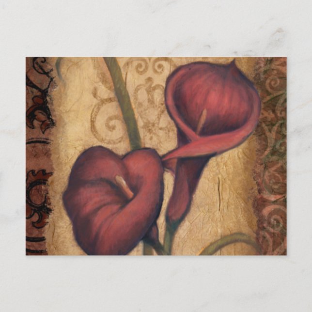 Red Tulips II Postcard (Front)