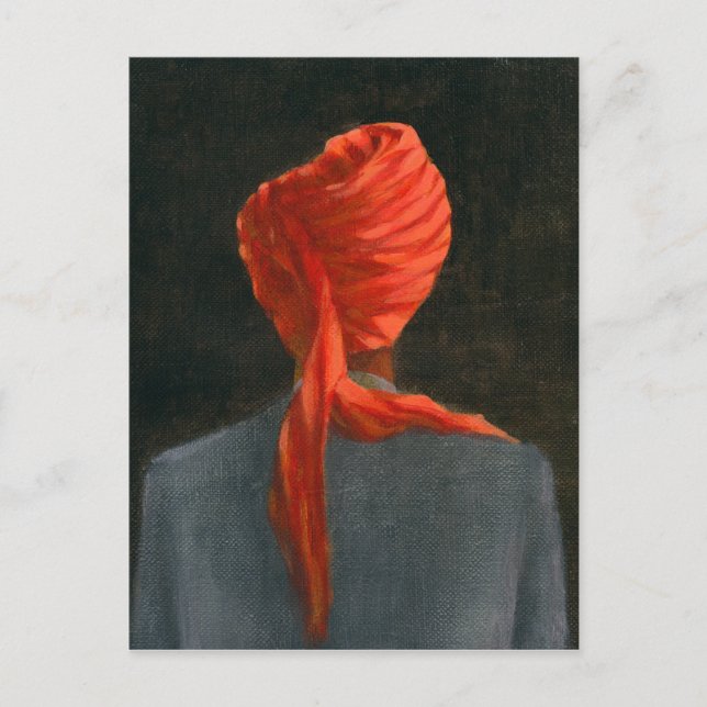 Red turban 2004 postcard (Front)